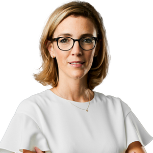 Kvinna med professionellt utseende